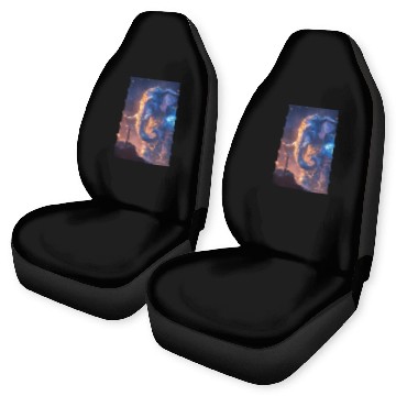 Discover Celestial Elephant Guardian Car Seat Covers