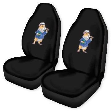 Discover Hamster Easter Sailor Car Seat Covers
