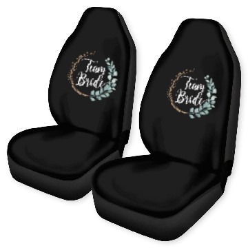 Discover Team Bride Bridesmaid Eucalyptus Wedding Car Seat Covers