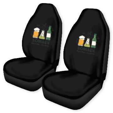 Discover Korean Drinking Culture – Soju & Somaek Vibes Car Seat Covers