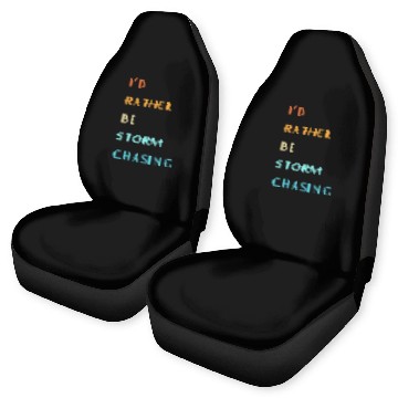 Discover Storm Chaser Tornado Storm Chasing Car Seat Covers