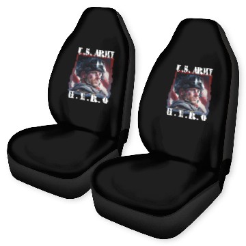 Discover US Army Hero American Soldier Patriotic Apparel Car Seat Covers