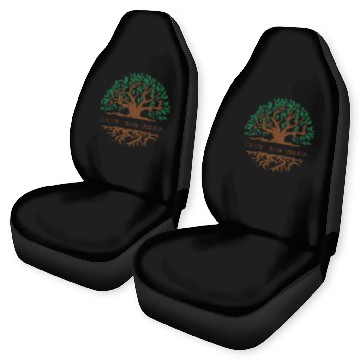 Discover Inner Growth Tree Motif Car Seat Covers