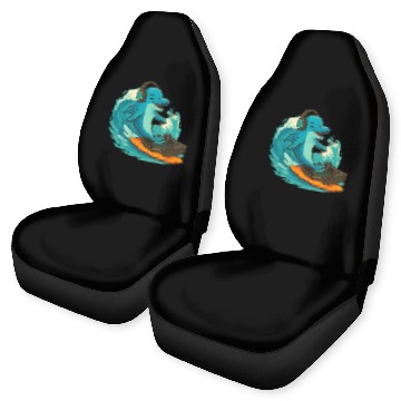 Discover Dolphin DJ Surf Car Seat Covers