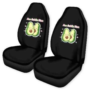 Discover Cute Avocado Cuddle Design Car Seat Covers