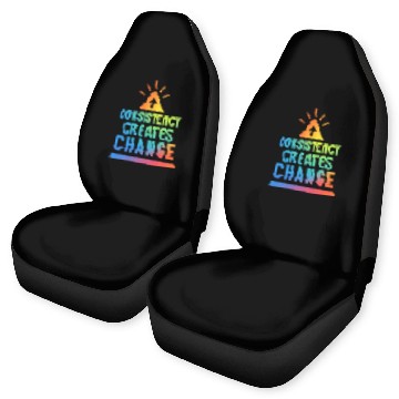 Discover Inspirational Growth Triangle Design Car Seat Covers