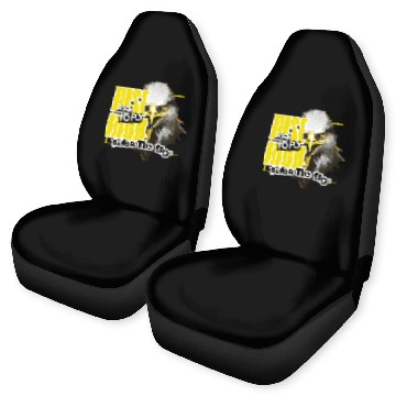 Discover Eagle with Bold Flight Theme Car Seat Covers