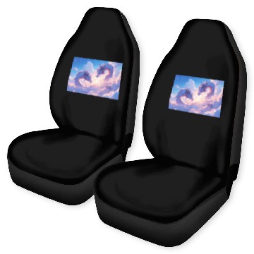 Discover Celestial Dragon Duo Car Seat Covers