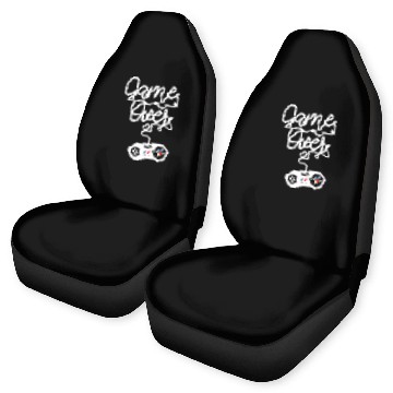 Discover Game Over Gaming Console Illustration Car Seat Covers