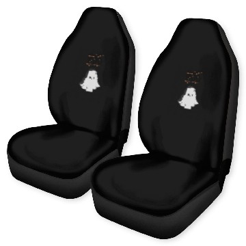 Discover Cute Ghost Halloween Trick or Treat Car Seat Covers
