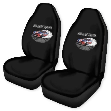 Discover Patriotic American Muscle Car Car Seat Covers