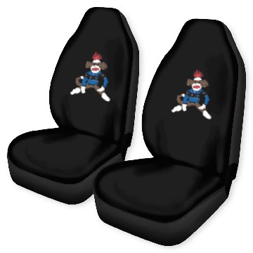 Discover Women's Sock monkey Car Seat Covers
