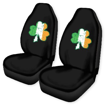 Discover Irish flag Car Seat Covers