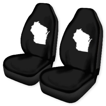 Discover Coloring Book Wisconsin Car Seat Covers