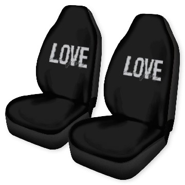 Discover Modern, simple, cool, urban design Love New Jersey Car Seat Covers