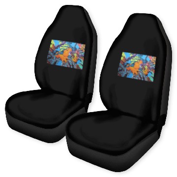 Discover Street Art London Colors Graffiti Car Seat Covers