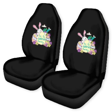 Discover I'm The Godfather Bunny Easter Day Men/Women Gift Car Seat Covers