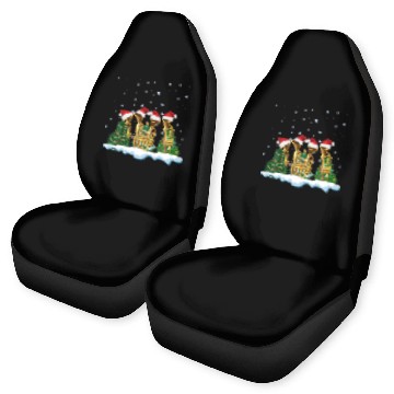 Discover Cute Trumpet Christmas Tree Gift Decor Xmas Car Seat Covers