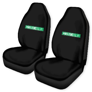 Discover Maxwell Street, Chicago, IL Street Sign Car Seat Covers