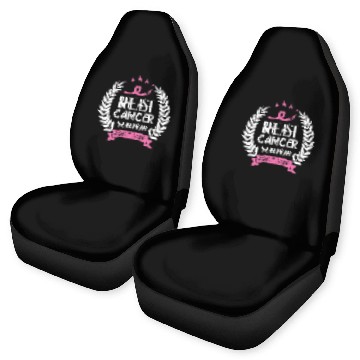 Discover Custom Breast Cancer Survivor Awareness Since 2008 Car Seat Covers