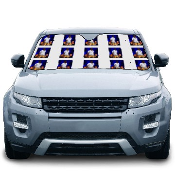 Discover Lebron James 4 Ring Championship LA Lakers Car Sun Shades