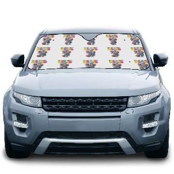 Discover Dinosaur Dino Funny Egg Hunt Squad Easter Bunny Dinosaur Car Sun Shades