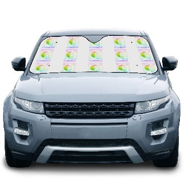 Discover The Moon Tarot Card Black Magic Witchcraft Fortune Telling Car Sun Shades