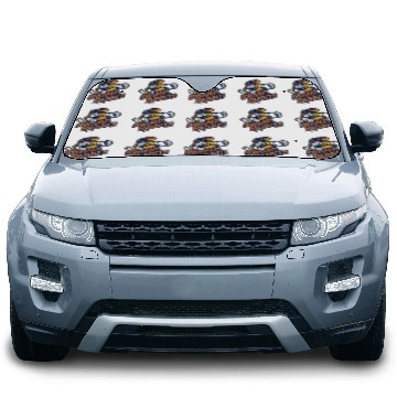Discover Greenville Swamp Rabbits Car Sun Shades