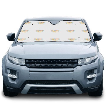 Discover Bilingual Crew Spanish Teachers Dual Language Preppy Car Sun Shades