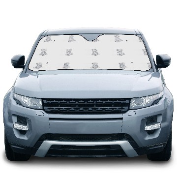 Discover Labrador Pet Design for a Silver Lab Owner Zip Car Sun Shades