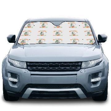 Discover Book Fun Cute Read More Booooks Reading Halloween ghosts Librarian Zip Car Sun Shades
