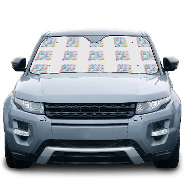 Discover Camping Life In My Cookie Baking Crew Era Car Sun Shades