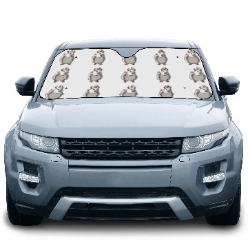 Discover Scary Devil Costume Parrot I Whitefaced Grey Cockatiel Car Sun Shades