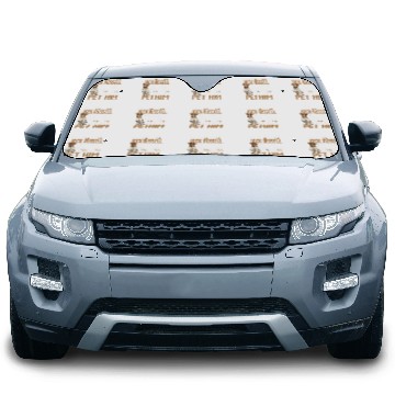 Discover Funny Dont Pet Him Jack Russel Car Sun Shades