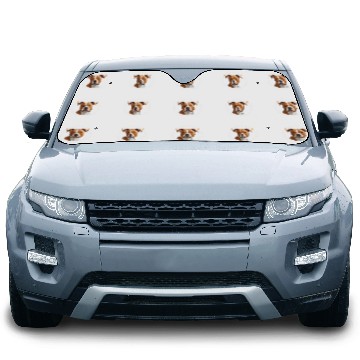 Discover Protected by Staffordshire Bull Terrier Security 1 Baseball Tees Car Sun Shades