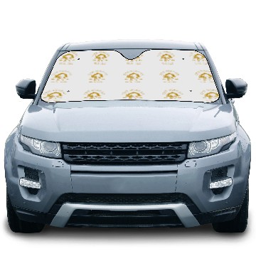Discover The Dragon US 129 TN NC Distressed Design Car Sun Shades