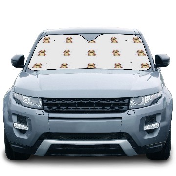 Discover Pug Happy Halloween Devil Costume Dogs Car Sun Shades