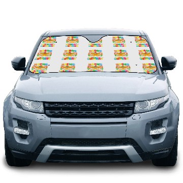 Discover Nacho Average School Librarian Funny Mexican Cinco De Mayo Car Sun Shades