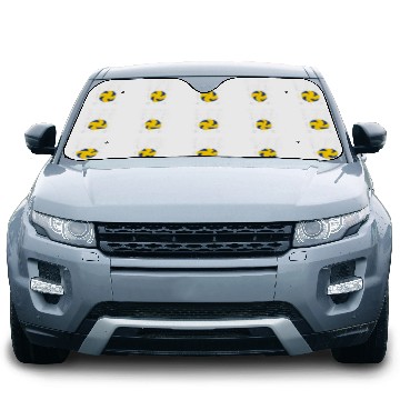 Discover Volleyball Coaching Gift I VBall Assistant Coach Car Sun Shades
