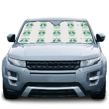 Discover Veterinarian Earth Day Environmental Awareness Car Sun Shades
