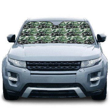 Discover Green Semi Truck Car Sun Shades