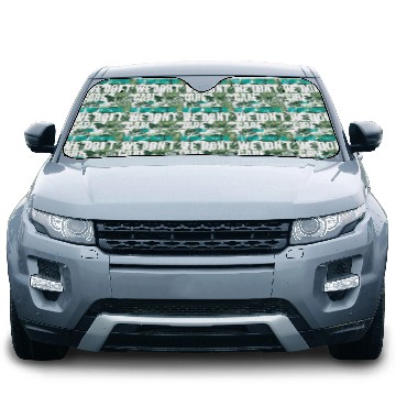 Discover No One Likes Us We Dont Care Funny Philly Bird Car Sun Shades