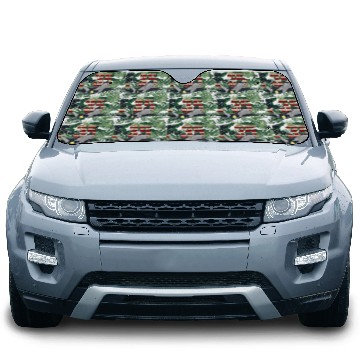 Discover Airforce Veteran Us American Flag Car Sun Shades