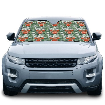 Discover Retro American Football Game Day Car Sun Shades