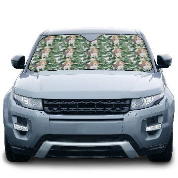 Discover I'll Never Get over my Puppy Love. Adorable Beagle Car Sun Shades