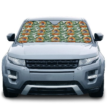 Discover Weekend Forecast 100% Chance Funny Catfish Fishing Car Sun Shades