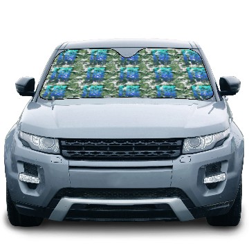 Discover K-POP blue repetition from WhatTheKpop Car Sun Shades