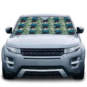 Discover Death Skull Samurai Warrior Arrow Bug Moon Flowers Car Sun Shades