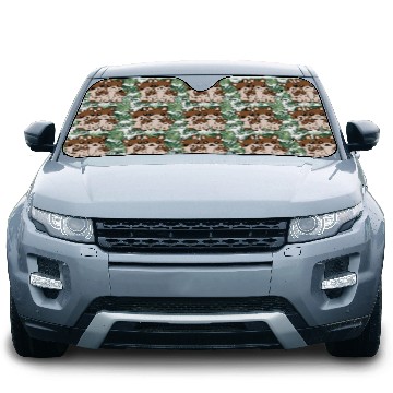 Discover mom dad kids hamster Car Sun Shades