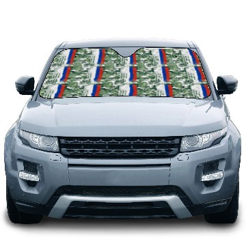 Discover Russia Design for proud Russian Americans Car Sun Shades